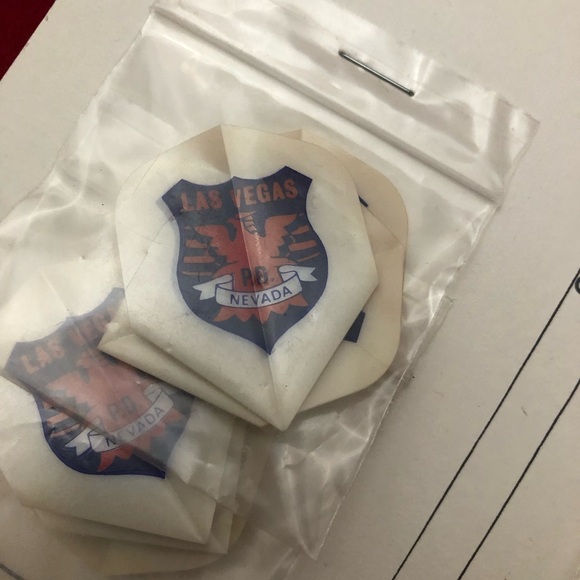 (63) Vintage DMI 80's Assorted Designs England Dart Soft Flights Las Vegas - Picture 3 of 5